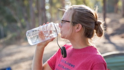 Water bottles